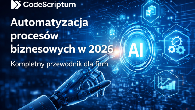Automatyzacja procesów biznesowych w 2026 – kompletny przewodnik dla firm