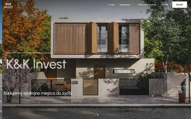 Zrzut strony: K&K Invest - osiedle domów z ogrodem na Pomorzu