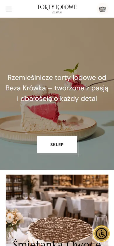 Wersja mobilna: Beza Krówka - sklep z tortami lodowymi