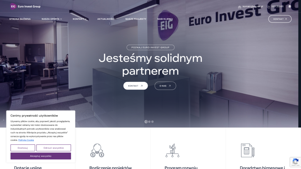 EIG — Euro Investment Group, doradztwo i dotacje