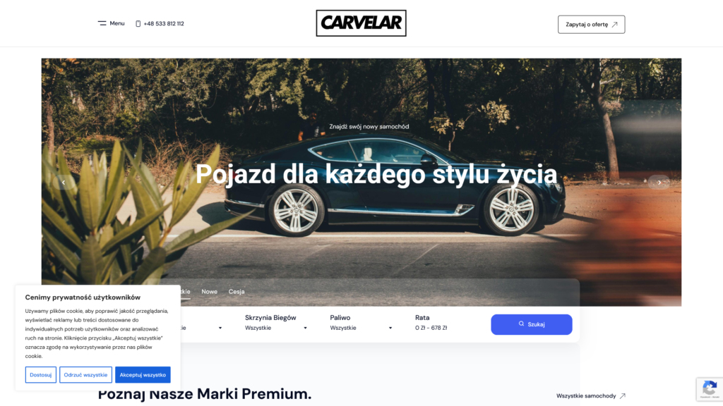 CarVelar — Leasing i wynajem aut premium