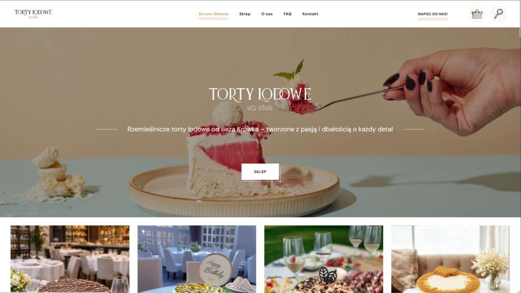 Torty Lodowe — Beza Krówka